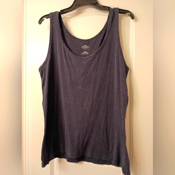 Women's Navy Blue Tank Top - Picture 1 of 2
